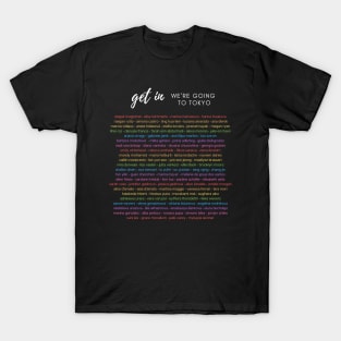 Tokyo - All Gymnasts - Rainbow T-Shirt